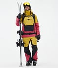 Doom W Veste de Ski Femme Yellow/Black/Light Red, Image 2 sur 10