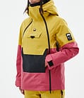 Doom W Snowboardjacke Damen Yellow/Black/Light Red, Bild 8 von 11