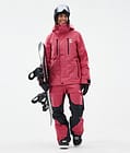 Fawk W Pantaloni Snowboard Donna Light Red/Black, Immagine 2 di 7