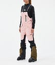 Fawk W Skihose Damen Soft Pink/Black/Fatigue