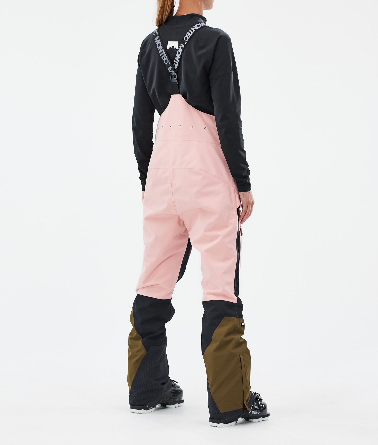 Fawk W スキーパンツ レディース Soft Pink/Black/Fatigue, 画像4 / 7