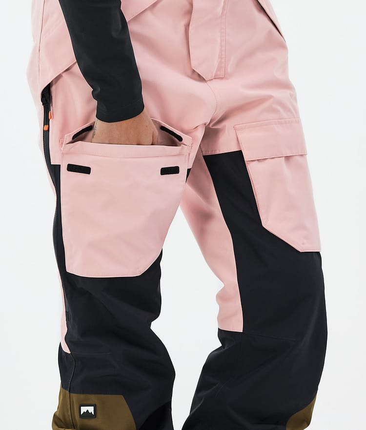 Fawk W Skibroek Dames Soft Pink/Black/Fatigue, Afbeelding 7 van 7