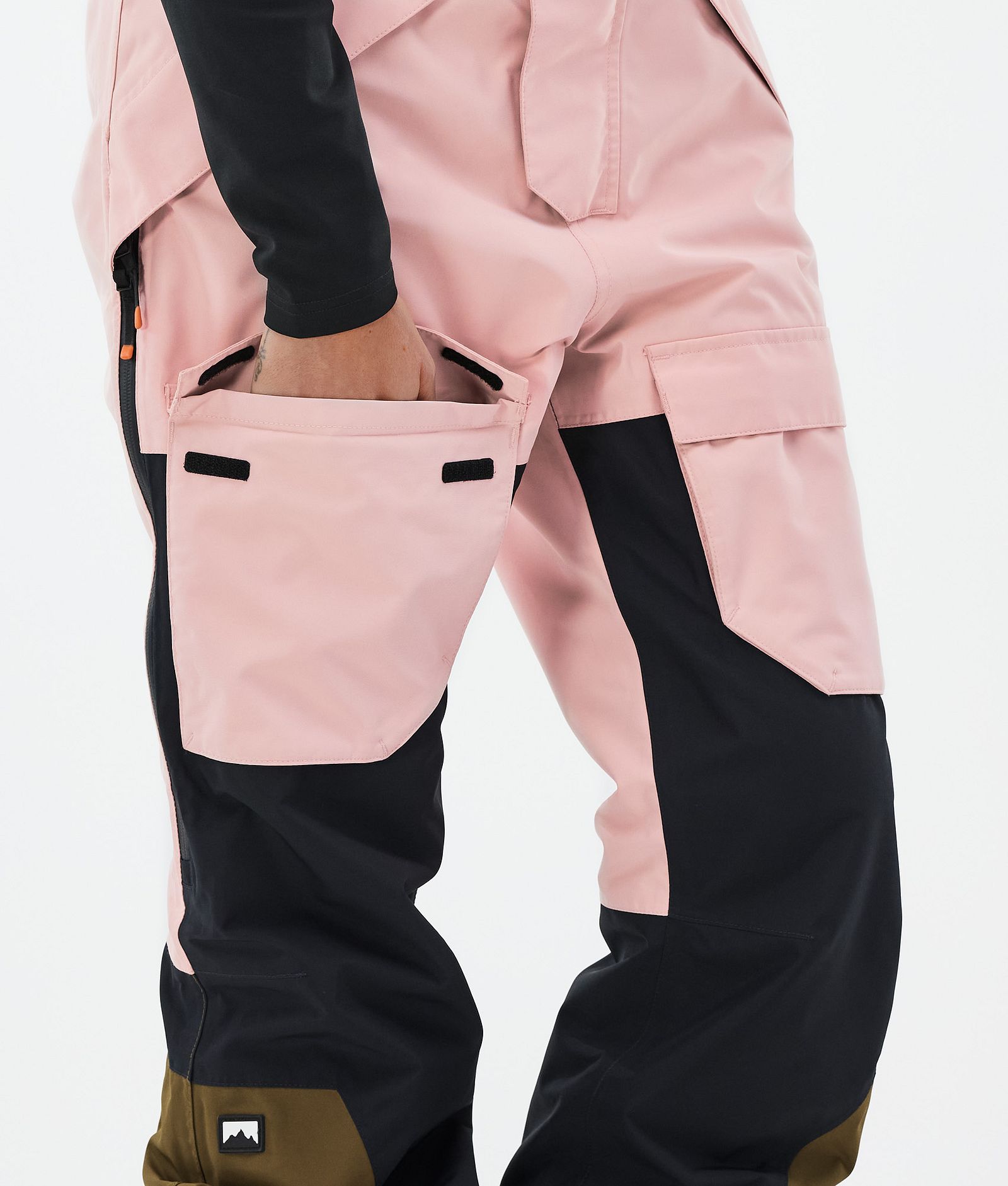 Fawk W Lyžařské Kalhoty Dámské Soft Pink/Black/Fatigue, Obrázek 7 z 7