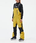 Fawk W Pantaloni Snowboard Donna Yellow/Black, Immagine 1 di 7