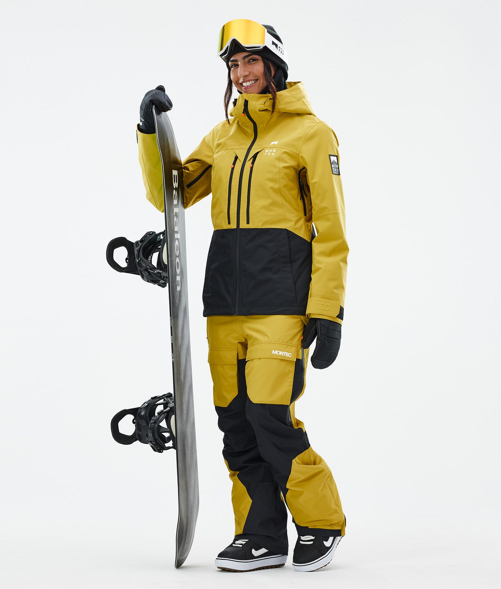 Fawk W Snowboard Pants Women Yellow/Black, Image 2 of 7