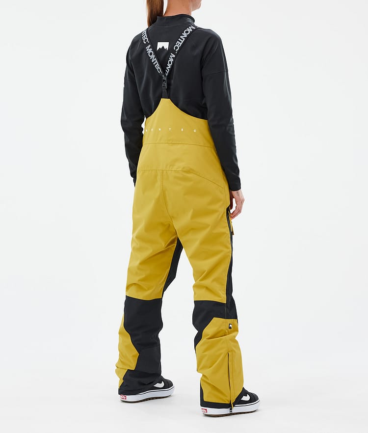 Fawk W Snowboard Pants Women Yellow/Black, Image 4 of 7