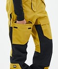 Fawk W Pantalon de Ski Femme Yellow/Black, Image 7 sur 7