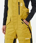 Fawk W Snowboardbyxa Dam Yellow/Black/Light Red, Bild 5 av 7