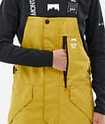 Fawk W Snowboard Broek Dames Yellow/Black/Light Red, Afbeelding 6 van 7