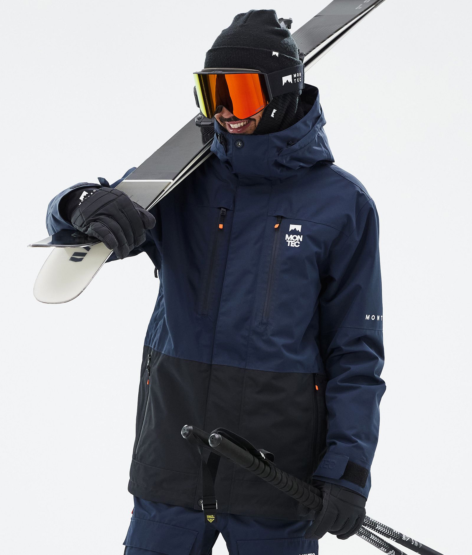 Fawk Ski Jacket Men Dark Blue/Black, Image 1 of 10