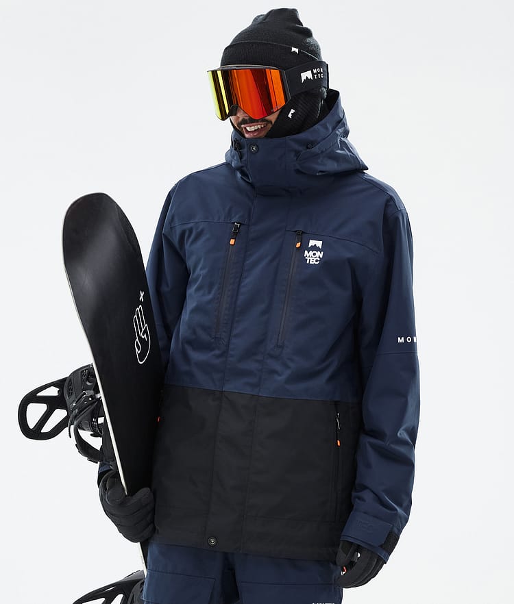 Fawk Kurtka Snowboardowa Mężczyźni Dark Blue/Black, Zdjęcie 1 z 10