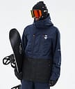 Fawk Snowboardjakke Herre Dark Blue/Black