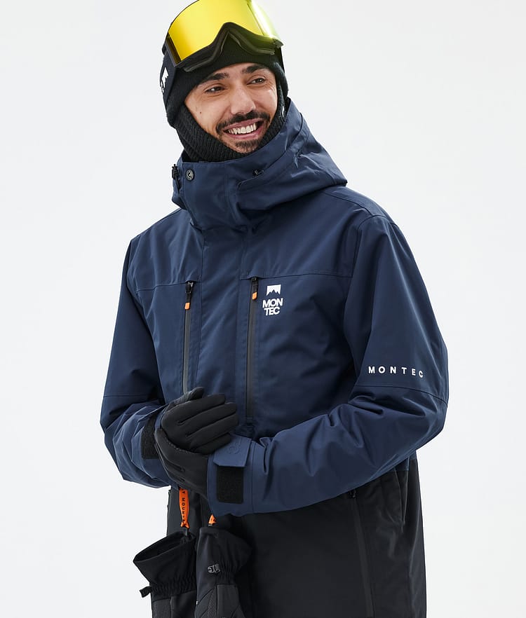 Fawk Kurtka Snowboardowa Mężczyźni Dark Blue/Black, Zdjęcie 2 z 10