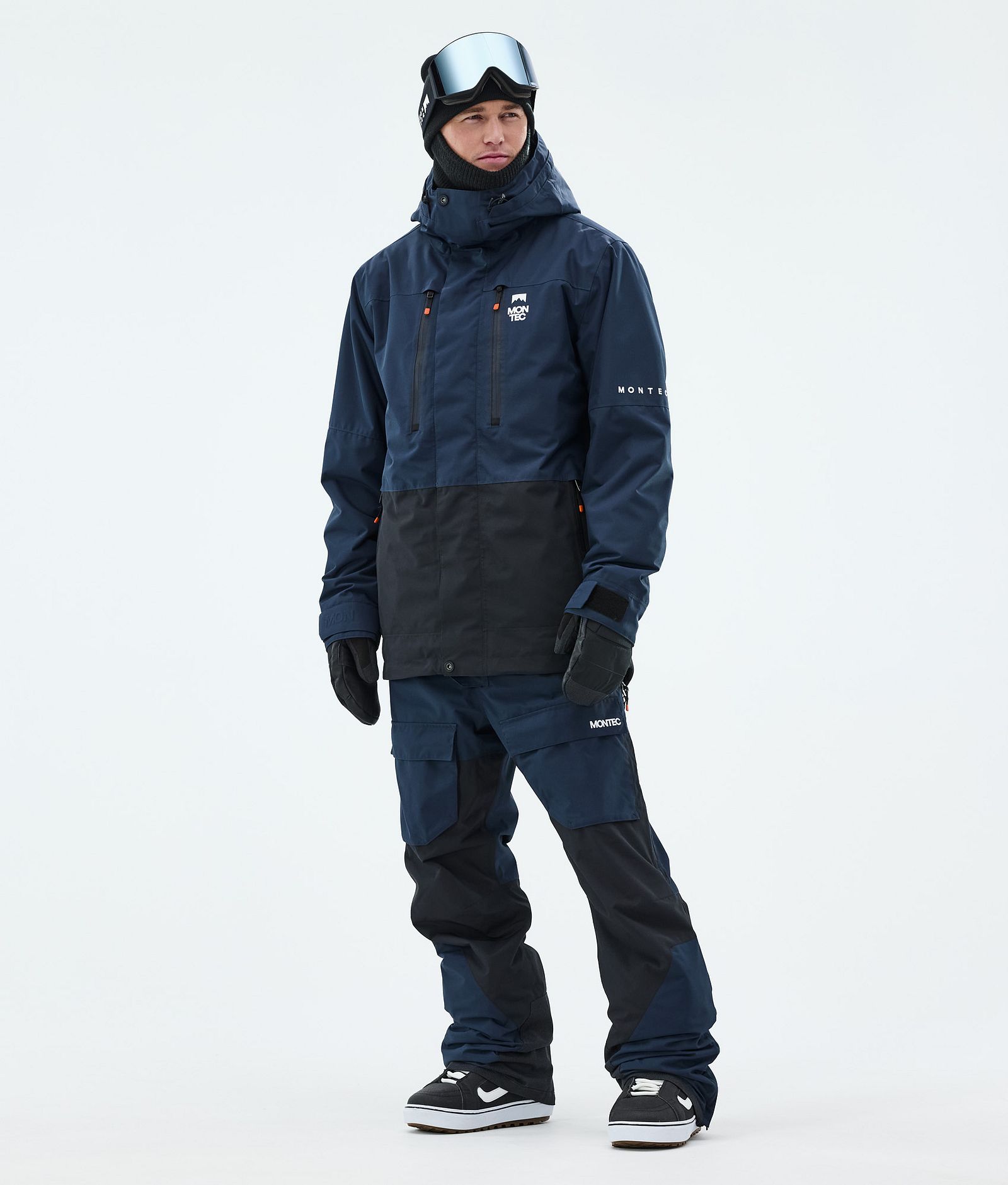 Fawk Snowboard Jacket Men Dark Blue/Black, Image 2 of 2