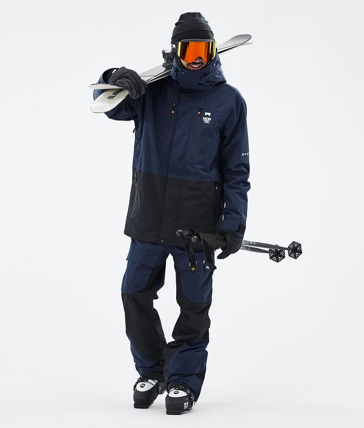 Fawk Ski Jacket Men Dark Blue/Black, Image 3 of 10