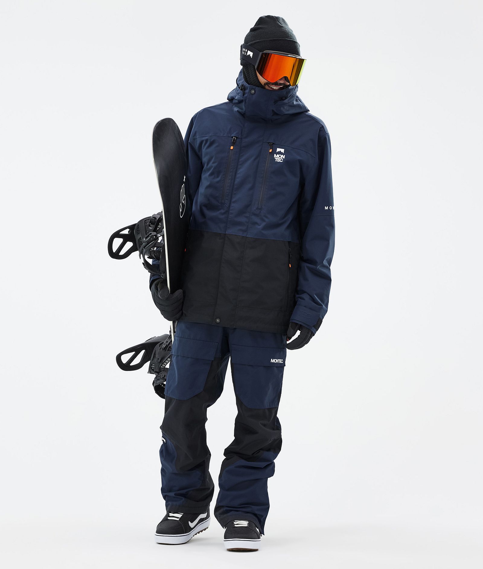 Fawk Snowboardjakke Herre Dark Blue/Black, Bilde 3 av 10