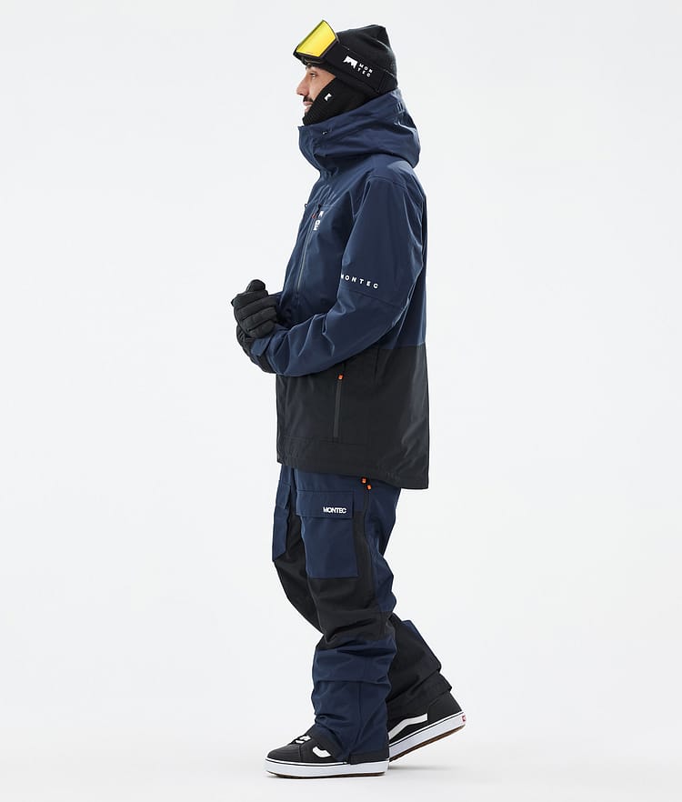 Fawk Snowboardjakke Herre Dark Blue/Black, Billede 4 af 10