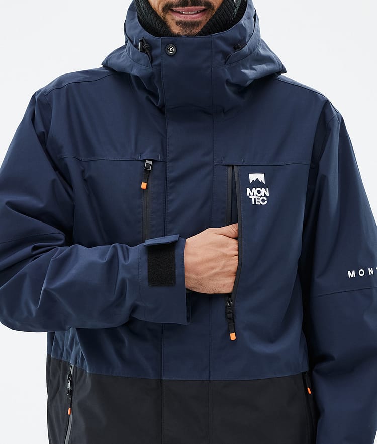 Fawk Snowboardjakke Herre Dark Blue/Black, Billede 9 af 10