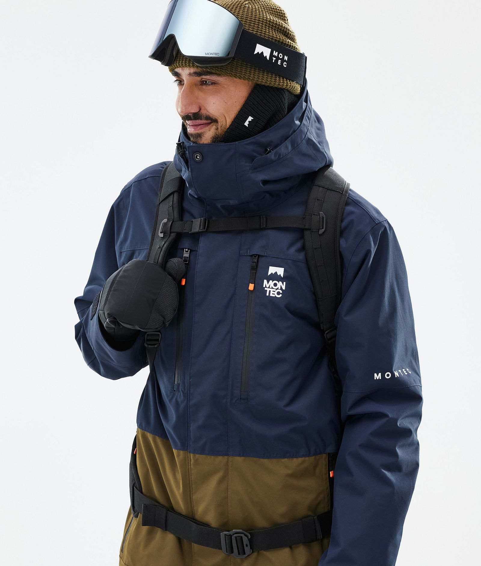 Fawk Snowboard Jacket Men Dark Blue/Fatigue, Image 2 of 10