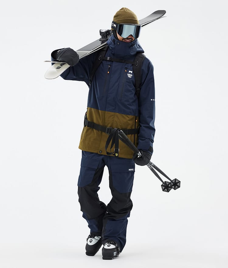 Fawk Veste de Ski Homme Dark Blue/Fatigue, Image 3 sur 10