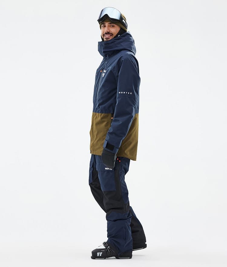 Fawk Ski Jacket Men Dark Blue/Fatigue, Image 4 of 10