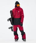 Fawk Snowboard jas Heren Deep Red/Black, Afbeelding 3 van 10