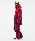 Fawk Snowboard jas Heren Deep Red/Black, Afbeelding 4 van 10