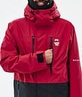 Fawk Veste de Ski Homme Deep Red/Black, Image 9 sur 10