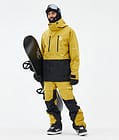 Fawk Snowboard Jacket Men Yellow/Black, Image 3 of 10