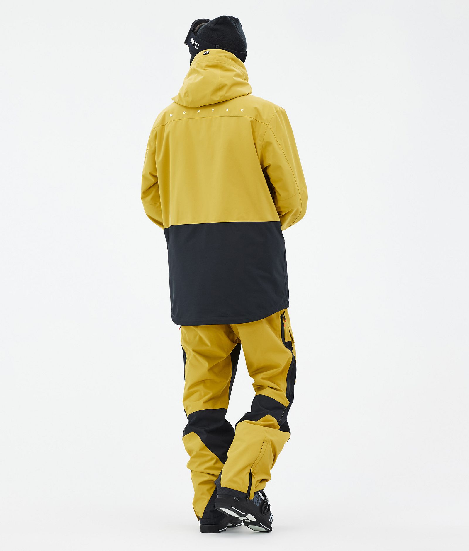 Fawk Manteau Ski Homme Yellow/Black, Image 5 sur 10