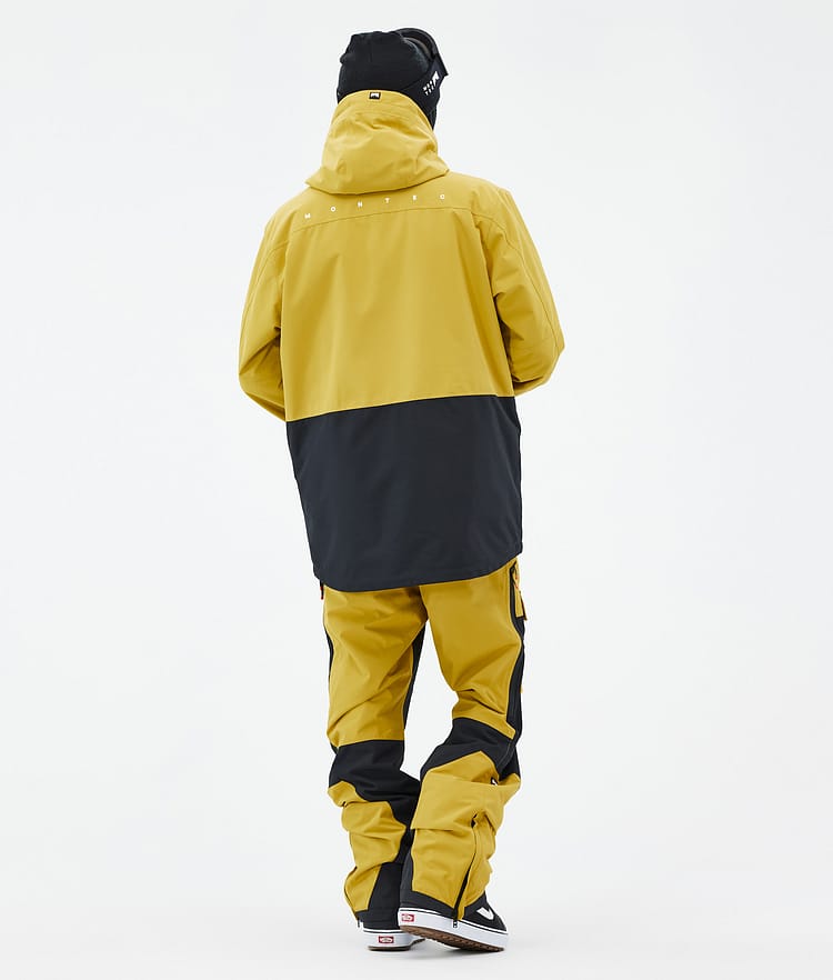 Fawk Veste Snowboard Homme Yellow/Black, Image 5 sur 10