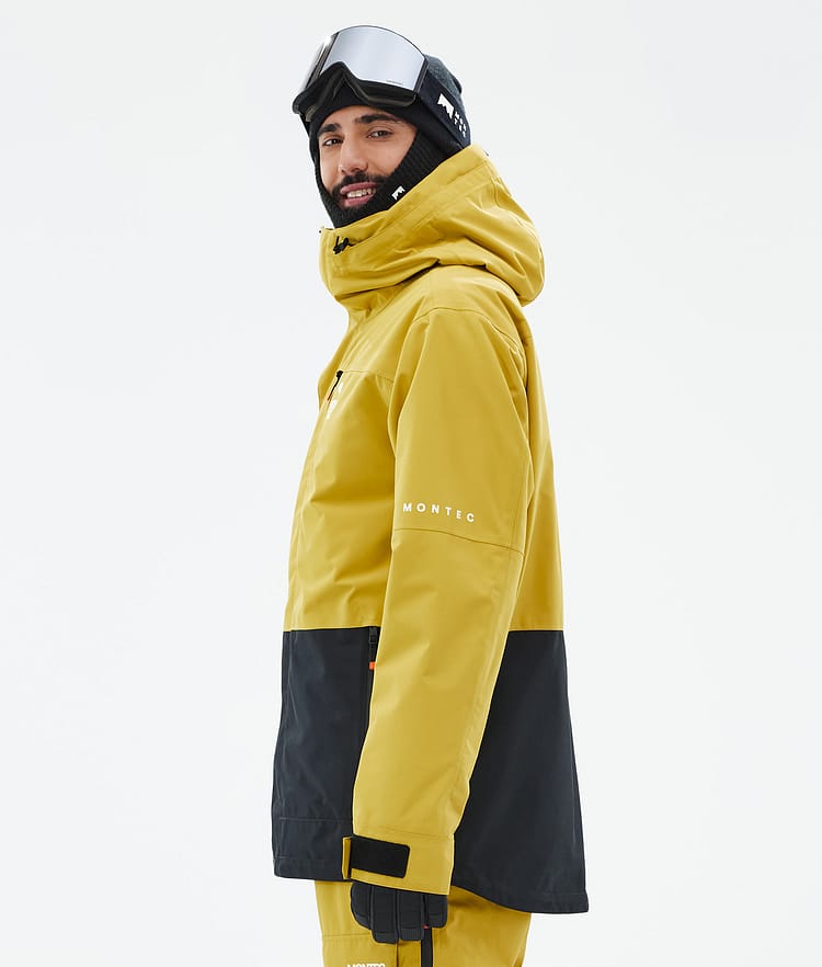 Fawk Ski Jacket Men Yellow/Black, Image 6 of 10