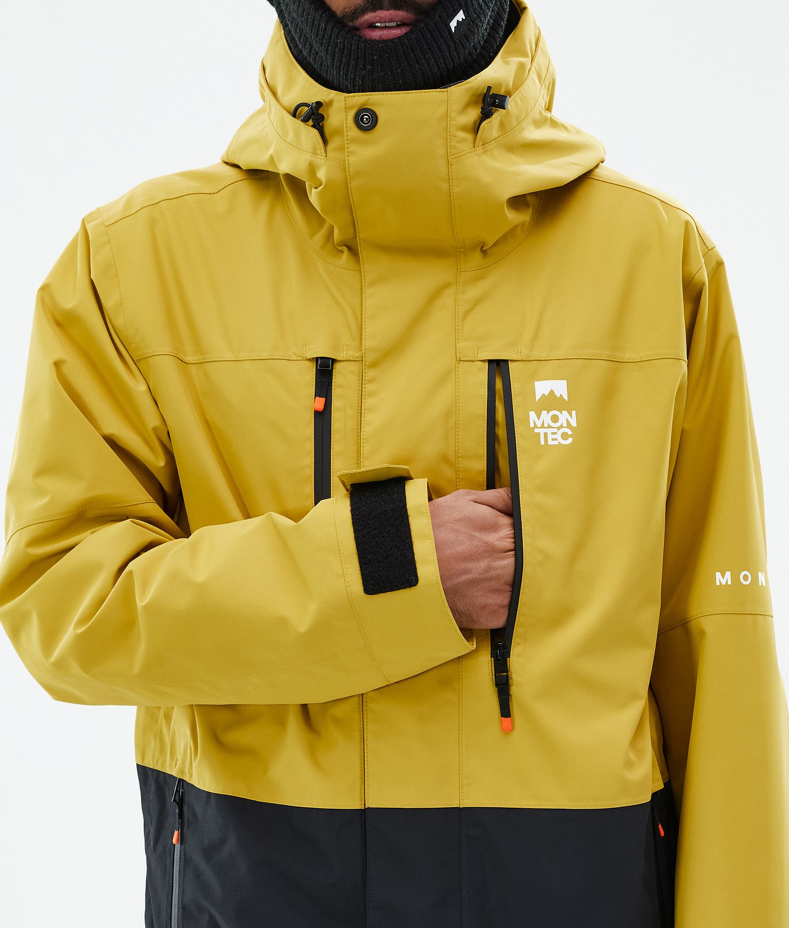 Fawk Manteau Ski Homme Yellow/Black, Image 9 sur 10