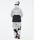 Moss W Veste Snowboard Femme Light Grey/Black, Image 4 sur 9