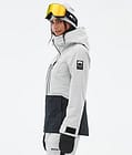 Moss W Skijacke Damen Light Grey/Black, Bild 6 von 10