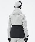 Moss W Veste Snowboard Femme Light Grey/Black, Image 6 sur 9