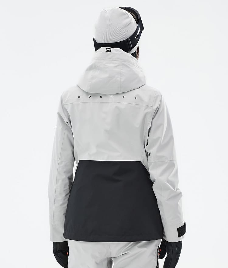 Moss W Ski Jacket Women Light Grey/Black, Image 7 of 10