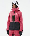 Moss W Manteau Ski Femme Light Red/Black, Image 1 sur 10