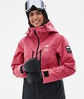 Moss W Snowboardjacke Damen Light Red/Black, Bild 2 von 10