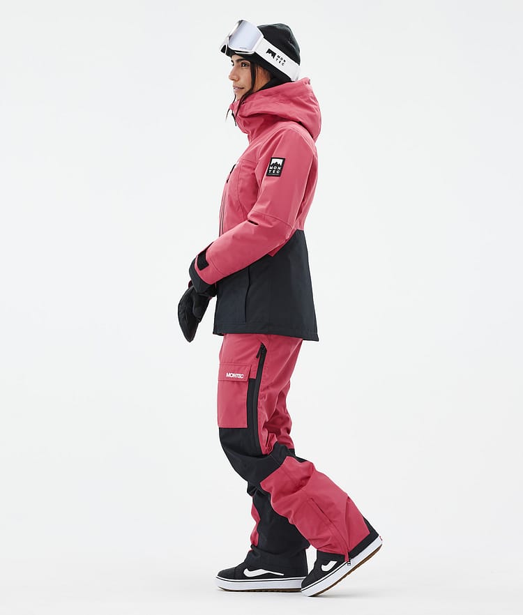 Moss W Veste Snowboard Femme Light Red/Black Renewed, Image 3 sur 9