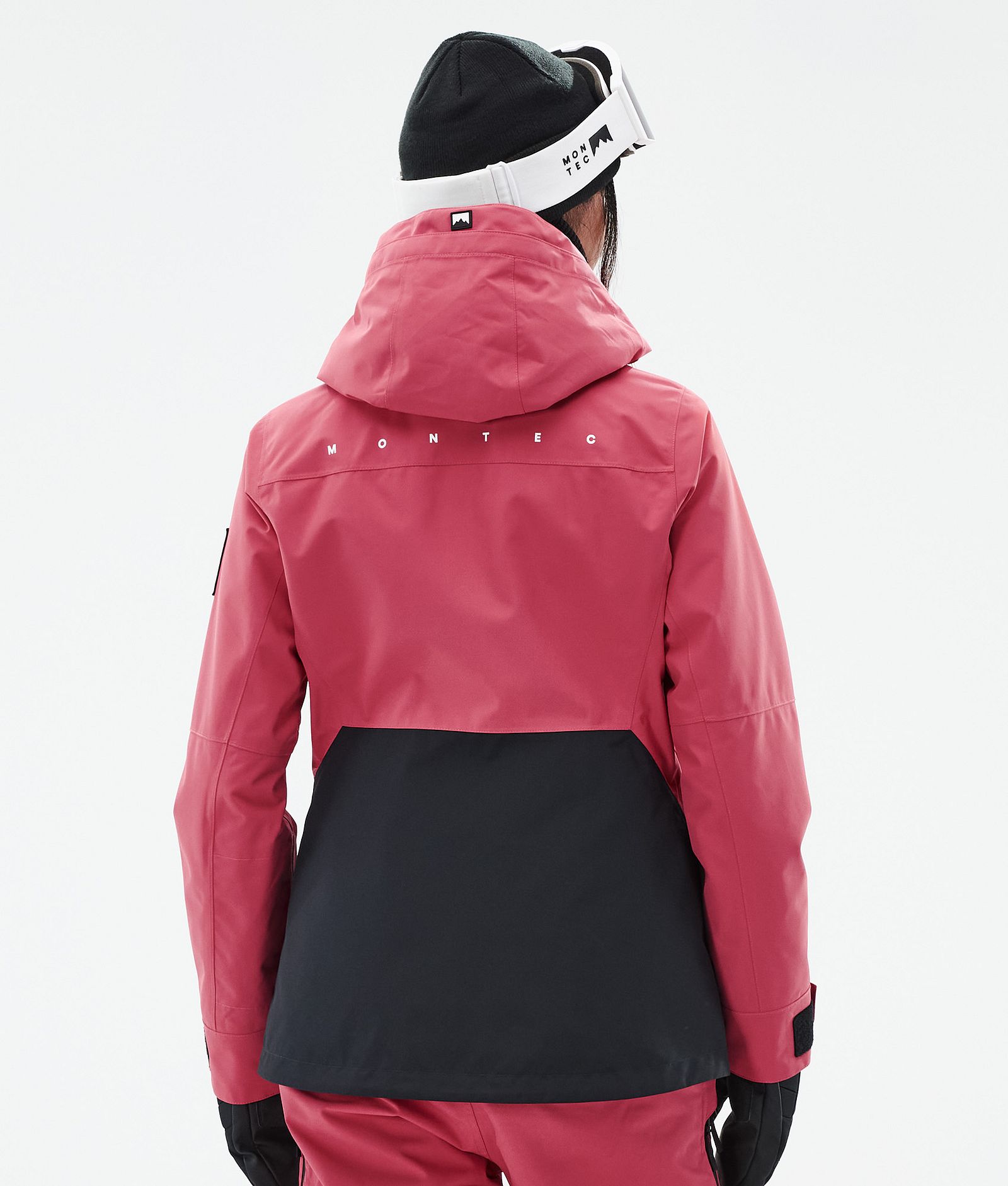 Moss W Snowboardjacke Damen Light Red/Black, Bild 7 von 10