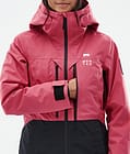 Moss W Snowboardjakke Dame Light Red/Black, Bilde 9 av 10