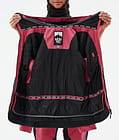 Moss W Ski jas Dames Light Red/Black, Afbeelding 10 van 10