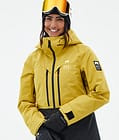 Moss W Skijakke Dame Yellow/Black, Bilde 2 av 10