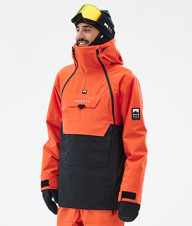 Doom Ski jas Heren Orange/Black