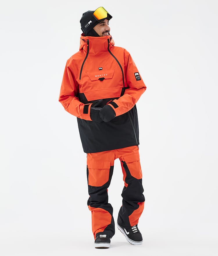 Doom Snowboard Jacket Men Orange/Black, Image 3 of 11