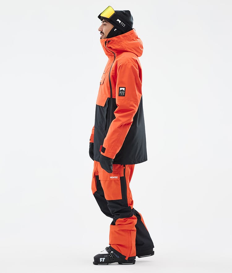 Doom Ski Jacket Men Orange/Black, Image 4 of 11