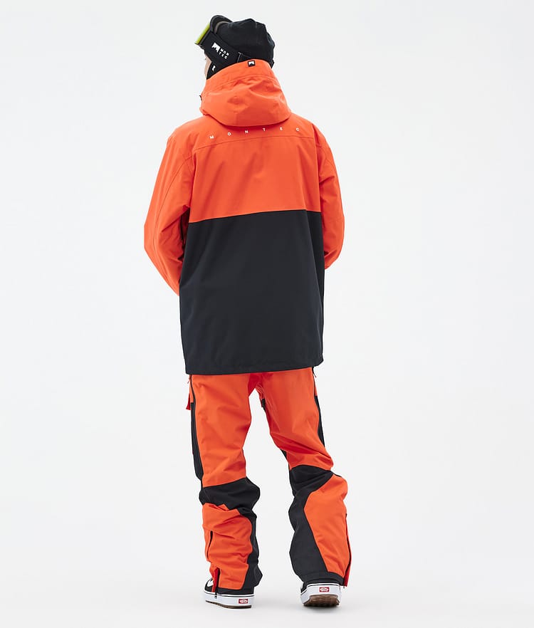 Doom Snowboardjakke Herre Orange/Black, Billede 5 af 11