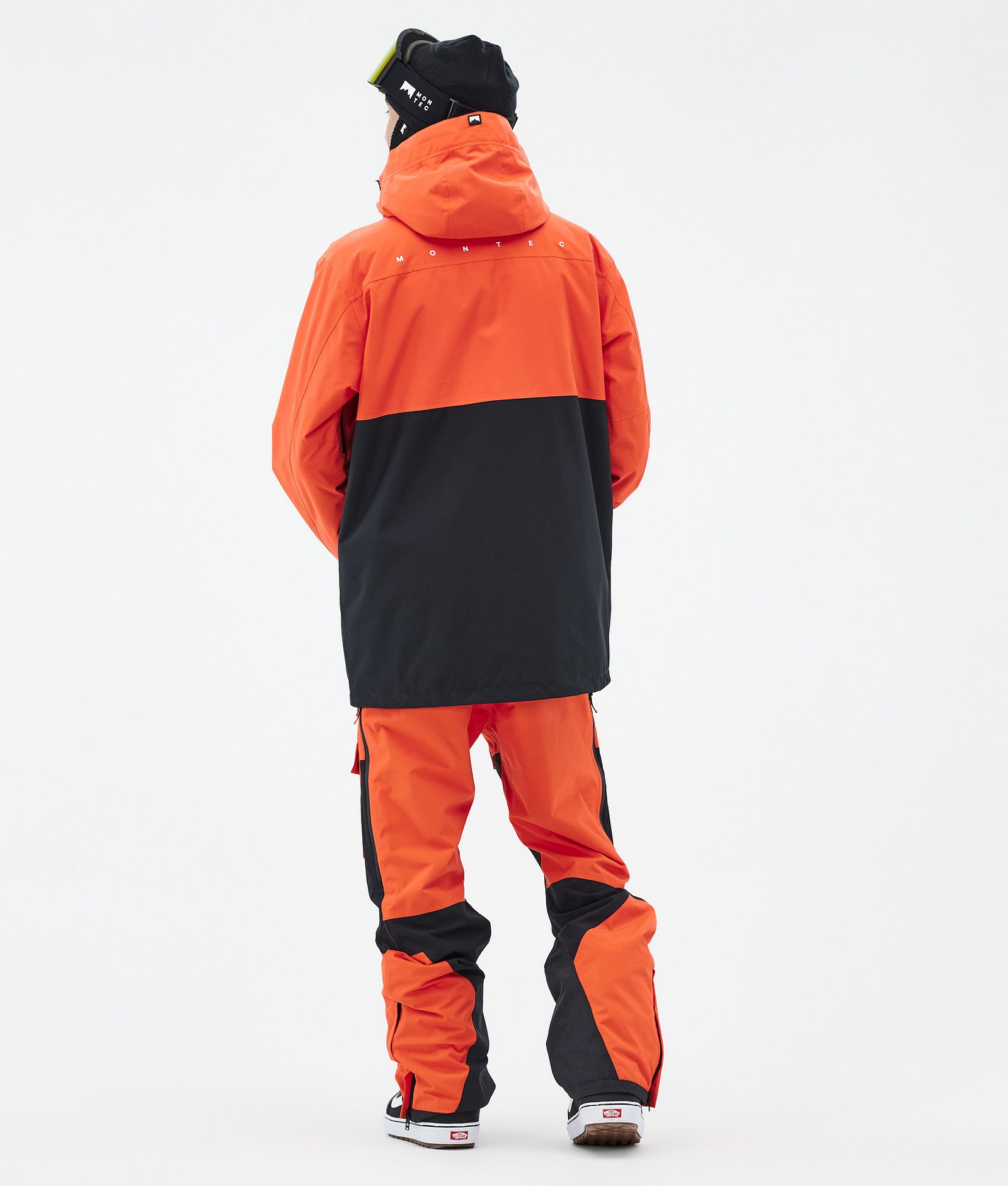 Doom Veste Snowboard Homme Orange/Black, Image 5 sur 11