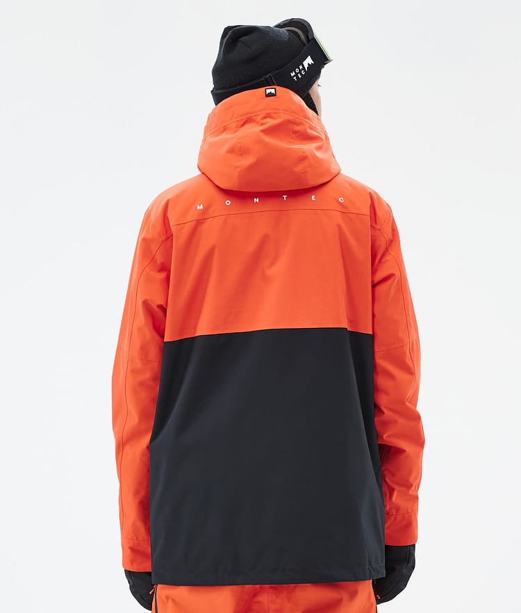 Doom Snowboardjacke Herren Orange/Black, Bild 7 von 11